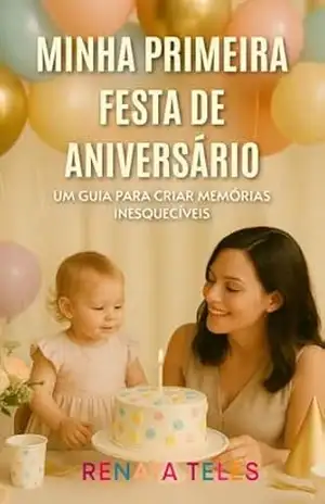 Minha Primeira Festa de Aniversário: Um Guia Para Criar Memórias Inesquecíveis - Renata  Teles