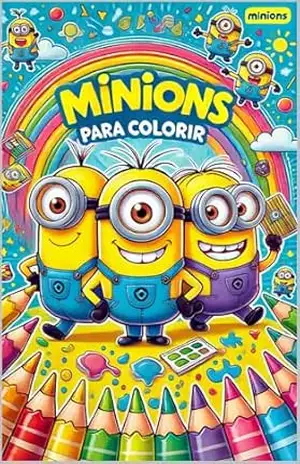 Minions Para Colorir - Andrea Borges
