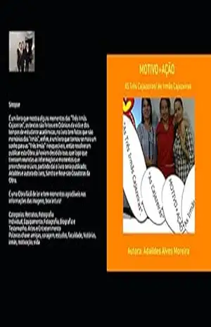 MOTIVO+AÇÃO: AS Três Cajazeiras/ As Irmãs Cajazeiras (Série I Livro 1) – Adaildes Alves Moreira