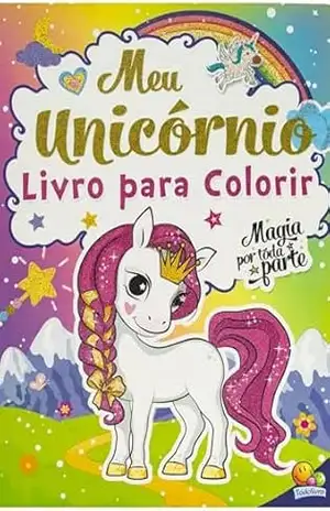 Mundo Mágico dos Unicórnios: Livro para Colorir – Geovana freitas