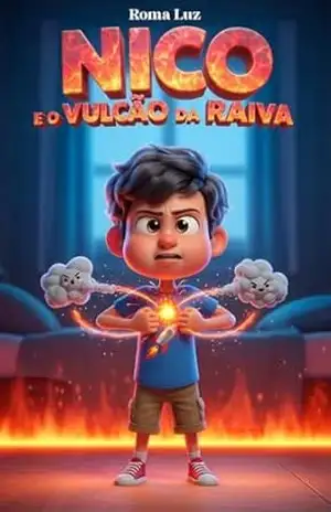 Nico e o Vulcão da Raiva: Aprendendo a esfriar o coração. (As Aventuras do Nico em Crescer Livro 2) - Roma Luz