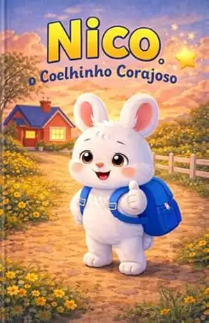 Nico, o Coelhinho Tímido na Escola Nova – Cantinho infantil