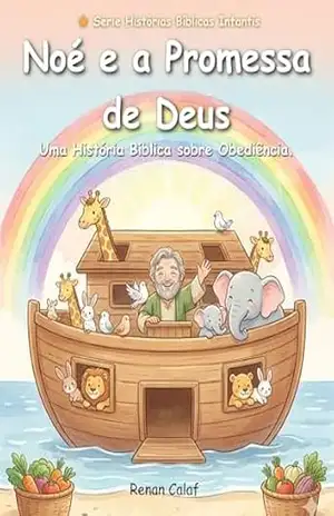 Noé e a Promessa de Deus: História bíblica infantil sobre obediência e confiança em Deus – livro ilustrado para leitura fácil (Histórias Bíblicas Infantis 2) – Renan Calaf