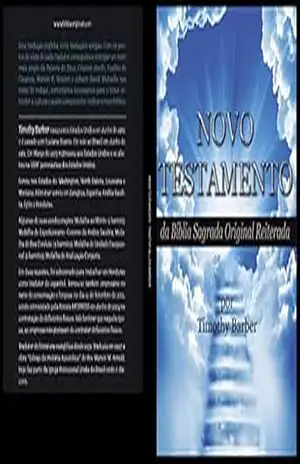 Novo Testamento da Bíblia Sagrada Original Reiterada: Novo Testamento - Timothy Barber