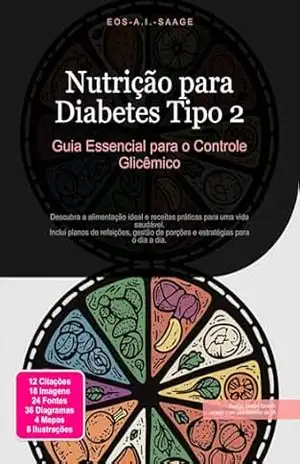Nutrição para Diabetes Tipo 2: Guia Essencial para o Controle Glicêmico - Eos A.I. Saage