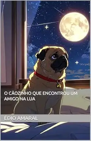 O CÃOZINHO QUE ENCONTROU UM AMIGO NA LUA – Èdio  Amaral