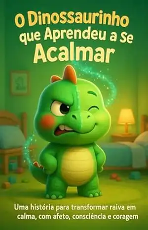 O dinossaurinho que aprendeu a se acalmar: Uma história infantil que ajuda os pequenos a entender e controlar a raiva com leveza, afeto e valores emocionais. – Leilah Miranda