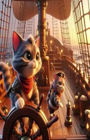 O Gato de Botas Malhado e o Tesouro Pirata – Leonardo  JJ