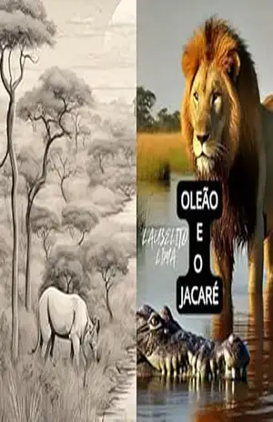 o leão e o jacaré – LAUZELITO BERNARDO DE LIMA