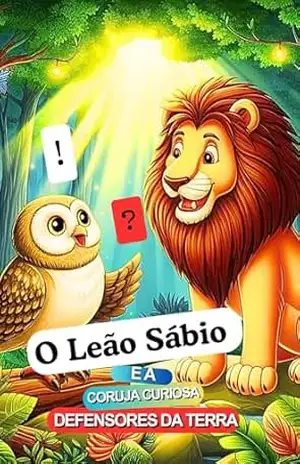 O Leão Sábio e a Coruja Curiosa Defensores da Terra – Alexandre Tiberio