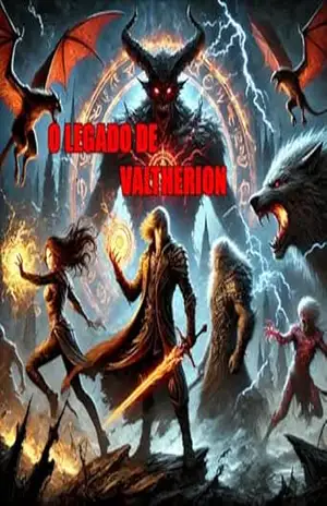 O LEGADO DE VALTHERION: Chamas da Noite Eterna – Volume 1 – JOCIEL EMERSON