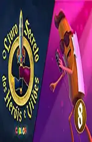 O Livro Secreto dos Heróis e Vilões: Livro Secreto 08 – SPIRIT Animation Studios