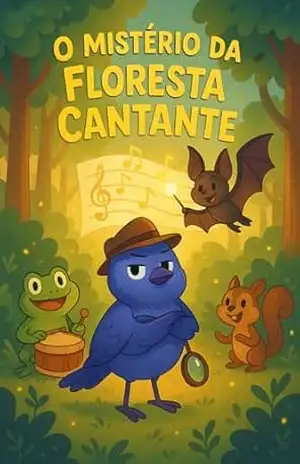 “O Mistério da Floresta Cantante: A Aventura Musical que Vai Encantar Pequenos Leitores (4–8 anos) – Descubra o Segredo que Silenciou a Floresta!” (detetive bico fino Livro 3) – helena fernandes