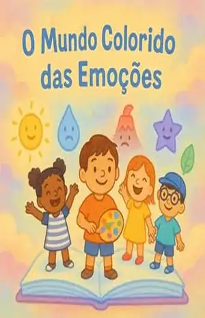 O Mundo Colorido das Emoções: “Descubra como transformar vulcões de raiva em estrelas de coragem!” Para crianças de 4 a 8 anos – helena  fernandes