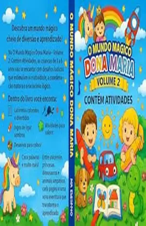 O mundo magico dona maria –volume 2 contem atividades: atividades educativas para crianças de 3 a 6 anos (O MUNDO MAGICO DE DONA MARIA) - Maicon costa