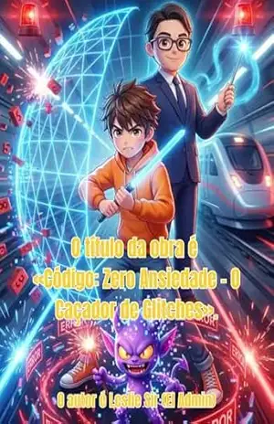 O título da obra é «Código: Zero Ansiedade – O Caçado: Mais de 1500 Contas para Resolver – Prática de Matemática Diária para Crianças e Iniciantes – Aprenda a Somar Números Decimais (Inclui Gabarito) – Leslie  Sir