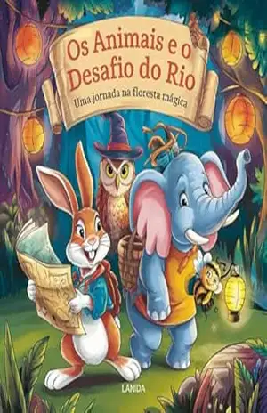 Os Animais e o Desafio do Rio: Uma Jornada na Floresta Mágica – Izabella Fonseca