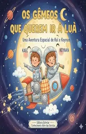 Os gêmeos que queriam ir à lua: Uma aventura de Kael e Keynan – JaSa Pires