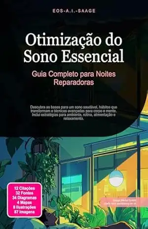 Otimização do Sono Essencial: Guia Completo para Noites Reparadoras (Saúde Livro 4) - Eos A.I. Saage