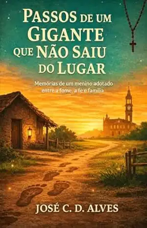 Passos de um gigante que não saiu do lugar: Memórias de um menino adotado entre a fome, fé e família – José C. D. Alves