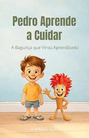 Pedro Aprende a Cuidar: A Bagunça que virou Aprendizado – AMARO C.R.