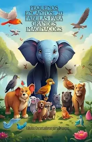 PEQUENOS ENCANTOS: 20 FÁBULAS PARA GRANDES IMAGINAÇÕES: Fábulas Encantadoras para Crianças - Maria  Barreto