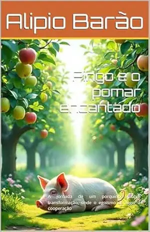 Pingo e o pomar encantado: A jornada de um porquinho sobre transformação, onde o egoísmo dá lugar à cooperação – Alipio Barão