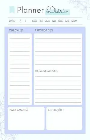 Planejador Diário – Diego Araújo