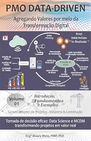 PMO DATA–DRIVEN: Agregando Valores por meio da Transformação Digital – Volume I – Maury Melo