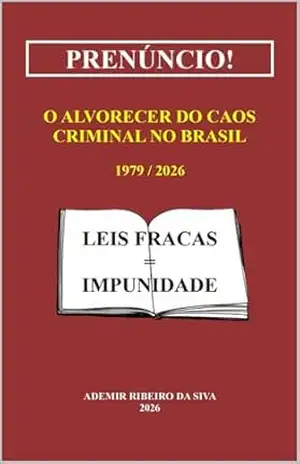Prenúncio! O Alvorecer do Caos Criminal no Brasil 1979 / 2026 - Ademir Ribeiro da Silva