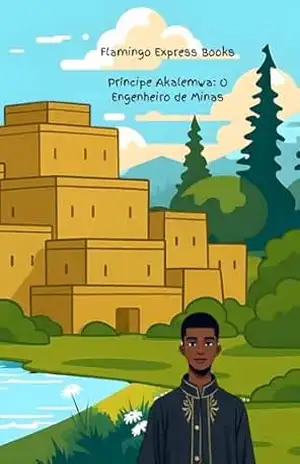 Príncipe Akalemwa: O Engenheiro de Minas (Portuguese Edition – STEM Chapter Books Collection Livro 22) – Flamingo Express Books