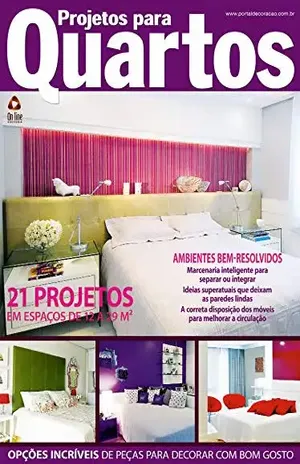Projetos para Quartos: Edição 15 – On Line Editora