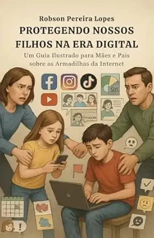 Protegendo Nossos Filhos Na Era Digital: Um Guia Ilustrado Para Mães e Pais Sobre as Armadilhas da Internet – Robson  Pereira Lopes