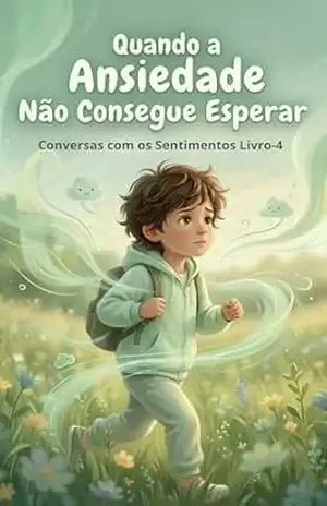 Quando a Ansiedade Não Consegue Esperar: Uma história para crianças sobre pressa, pensamentos acelerados e como encontrar segurança no agora (Conversas com os Sentimentos Livro 4) - michele valentim