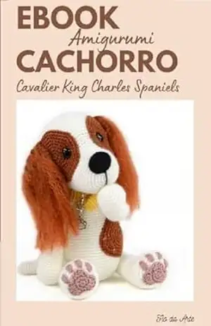 Receita cachorro de amigurumi – Lisa Pinheiro