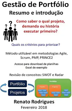 Resumo e introdução na gestão de Portfólio: Portfólio na gestão de projetos e organização pelo Excel para projetos de pequenas e médias empresas; e projetos pessoais – Renato Rodrigues