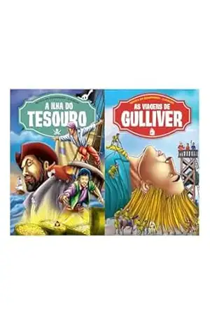 Revista em Quadrinhos Clássicos Edição 02 – A Ilha do Tesouro – As Viagens de Guliver – On Line Editora