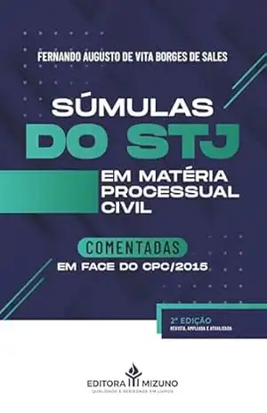 Súmulas do STJ em Matéria Processual Civil – Fernando Augusto De Vita Borges de Sales