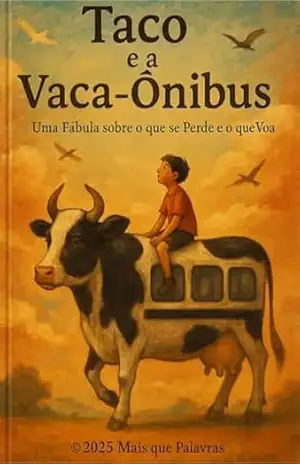 Taco e a Vaca–Ônibus: Uma Fábula sobre o que se Perde e o que Voa – Mais que Palavras