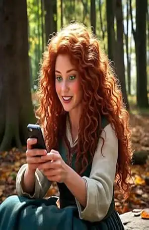 Teclando com a princesa Merida – Milena Jurado
