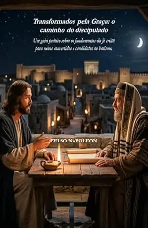 Transformados pela Graça: o caminho do discipulado: Um guia prático sobre os fundamentos da fé cristã para novos convertidos e candidatos ao batismo – Celso Napoleon