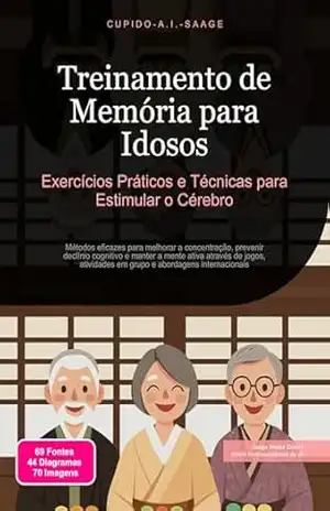 Treinamento de Memória para Idosos: Exercícios Práticos e Técnicas para Estimular o Cérebro – Cupido A.I. Saage