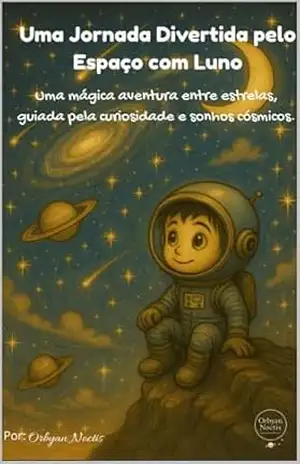 Uma Jornada Divertida pelo Espaço com Luno: Uma aventura infantil ilustrada sobre estrelas, planetas e curiosidade (Exploradores do Cosmos Livro 1) - Orbyan Noctis