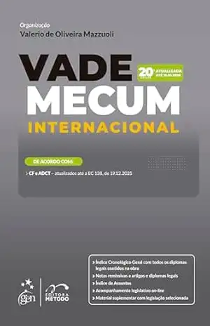 Vade Mecum Internacional – 20ª Edição 2026 – Valerio de Oliveira Mazzuoli