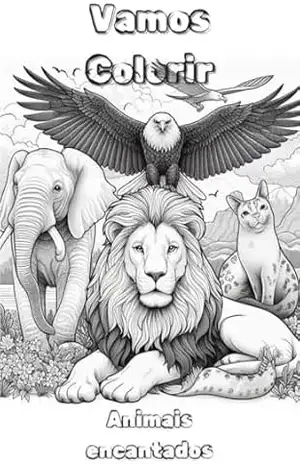 Vamos Colorir Animais Encantados – Joel Ferreira