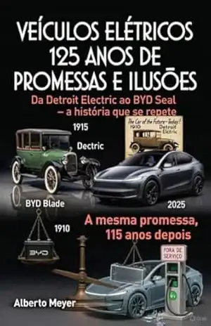 Veículos Elétricos: 125 Anos de Promessas e Ilusões: Da Detroit Electric ao BYD Seal – a história que se repete – Alberto Meyer