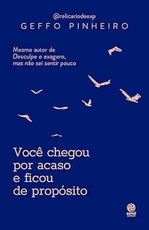 Você chegou por acaso e ficou de propósito – Geffo Pinheiro