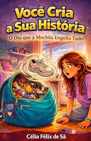 Você Cria a Sua História: O Dia que a Mochila Engoliu Tudo – Célia Félix de Sá