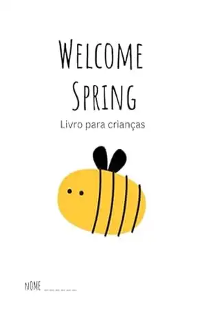 WELCOME SPRING: Livro para colorir – Marina Estevão
