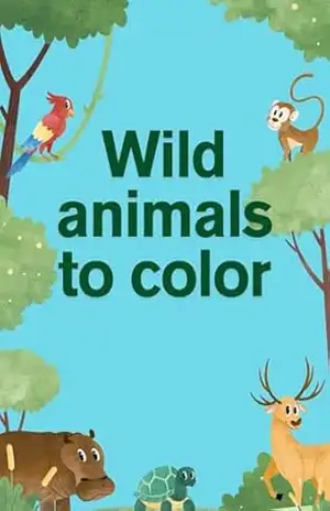 Wild animals to color - Luiza Rosa de Medeiros